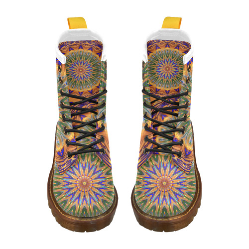 Sentinel Mandala High Grade PU Leather Martin Boots For Women Model 402H