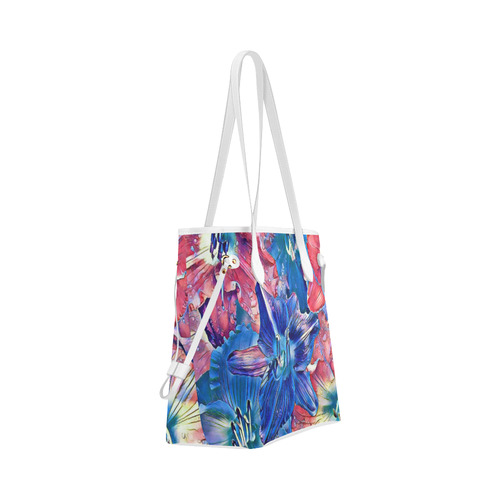 wonderful floral 22C  by FeelGood Clover Canvas Tote Bag (Model 1661)