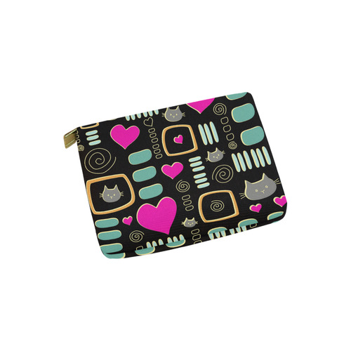 Love Cats Carry-All Pouch 6''x5''
