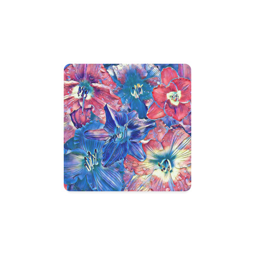 wonderful floral 22C  by FeelGood Square Coaster