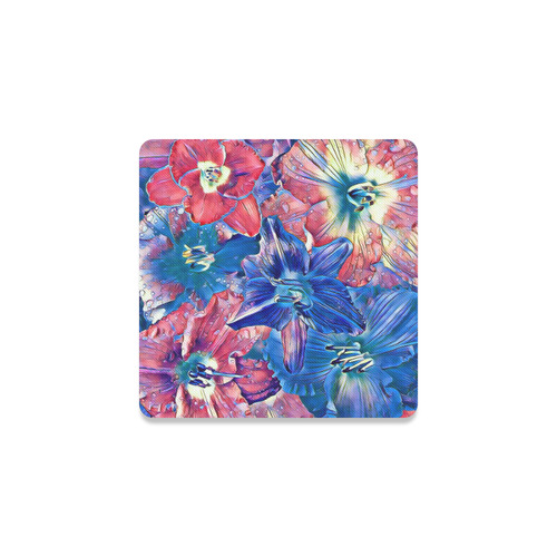 wonderful floral 22C  by FeelGood Square Coaster
