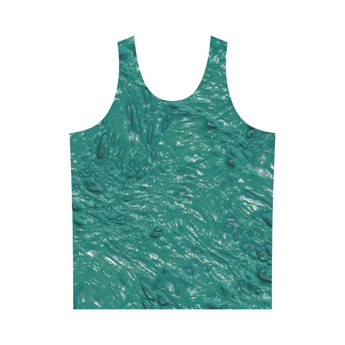thick wet paint B by FeelGood All Over Print Tank Top for Men (Model T43)