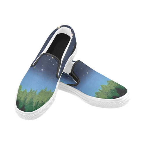 Northwoods Slip-on Canvas Shoes for Men/Large Size (Model 019)