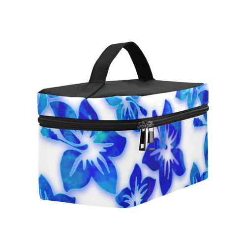 blue hibiscus Lunch Bag/Large (Model 1658)