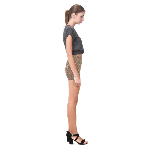 Shiny Rhinestones Briseis Skinny Shorts (Model L04)