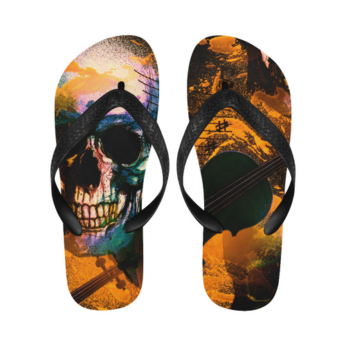 Metal Collection Flip Flops for Men/Women (Model 040)