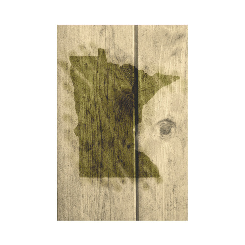 MN on board Garden Flag 12‘’x18‘’（Without Flagpole）