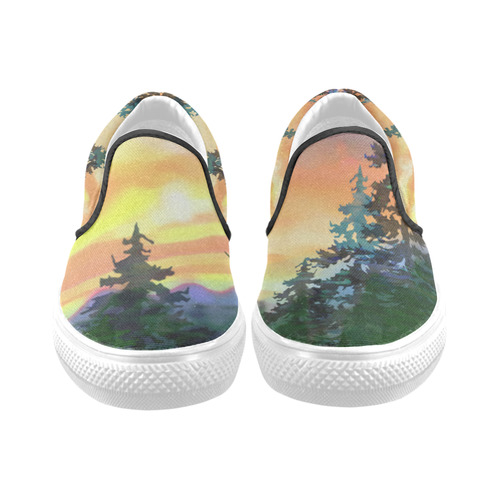 Trailblazed Slip-on Canvas Shoes for Men/Large Size (Model 019)