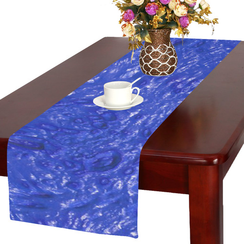 thick wet paint A by FeelGood Table Runner 16x72 inch