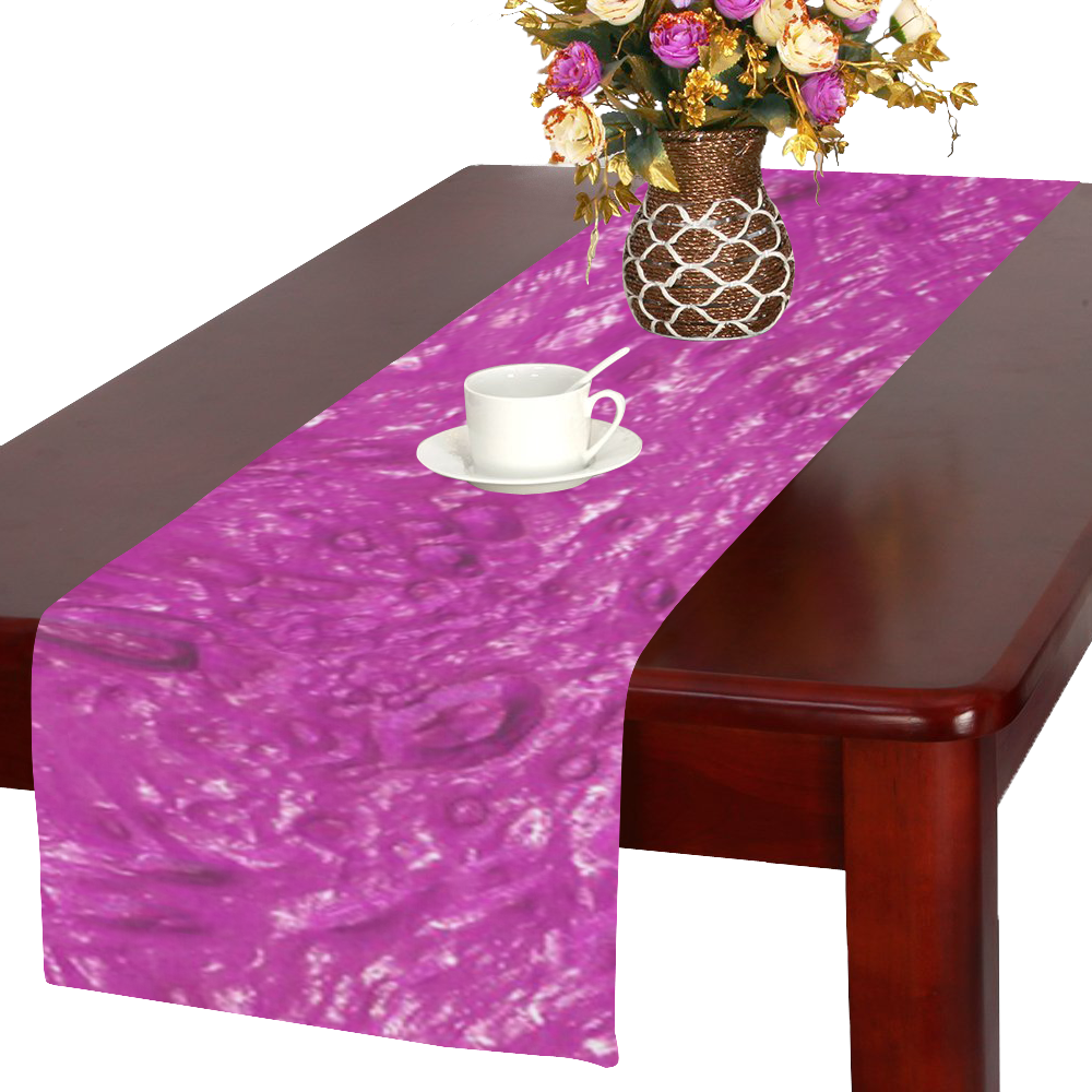 thick wet paint C by FeelGood Table Runner 16x72 inch