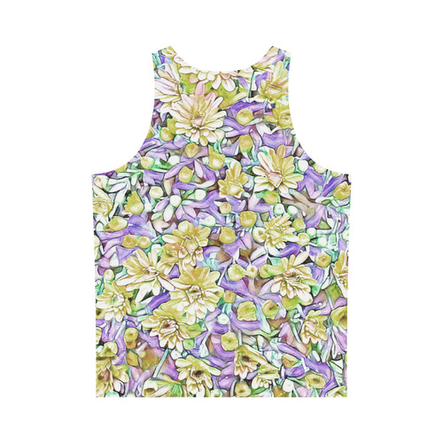 lovely floral 31E by FeelGood All Over Print Tank Top for Men (Model T43)