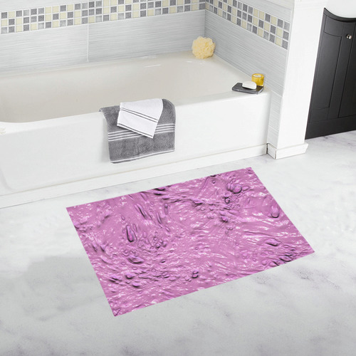 thick wet paint G by FeelGood Bath Rug 20''x 32''