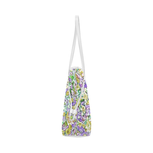 lovely floral 31E by FeelGood Clover Canvas Tote Bag (Model 1661)