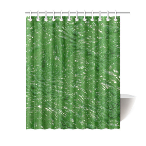 thick wet paint D by FeelGood Shower Curtain 60"x72"