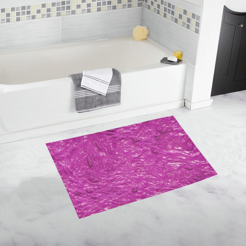 thick wet paint C by FeelGood Bath Rug 20''x 32''