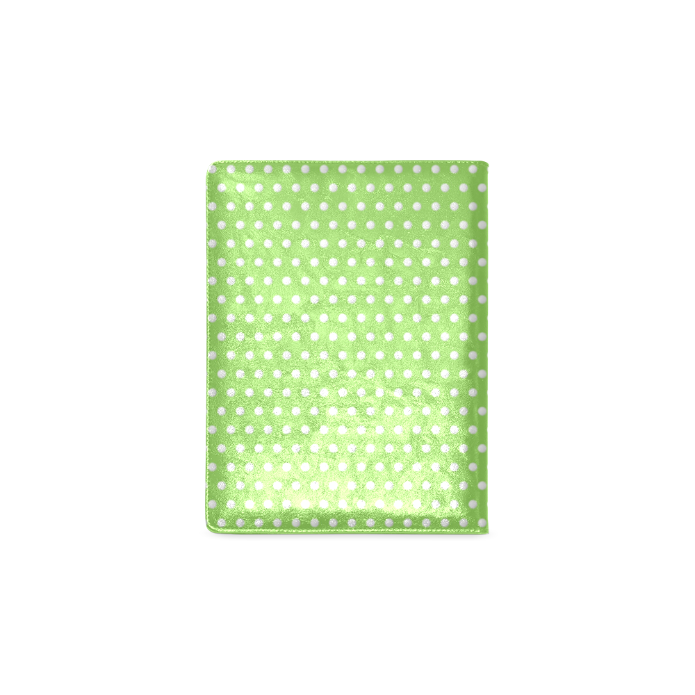 Polka Dot Pin Lime - Jera Nour Custom NoteBook B5