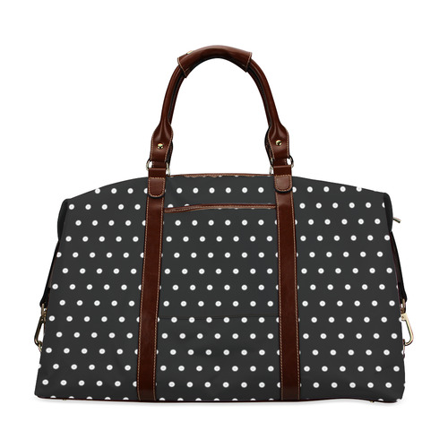 Polka Dot Pin Black - Jera Nour Classic Travel Bag (Model 1643) Remake