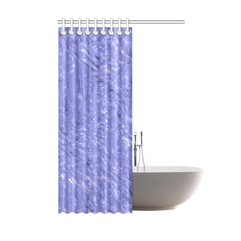 thick wet paint H by FeelGood Shower Curtain 48"x72"