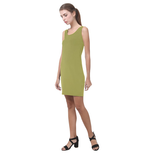 Golden Lime Medea Vest Dress (Model D06)