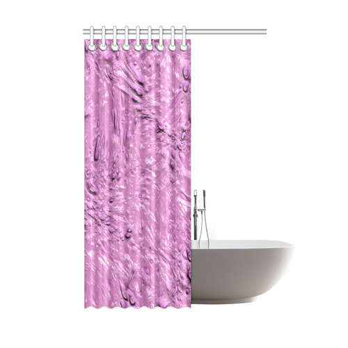 thick wet paint G by FeelGood Shower Curtain 48"x72"