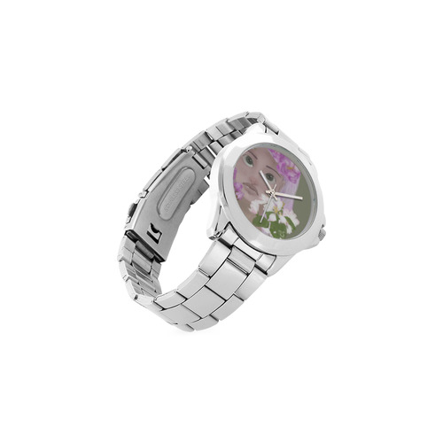 Fairy Princess Unisex Stainless Steel Watch(Model 103)