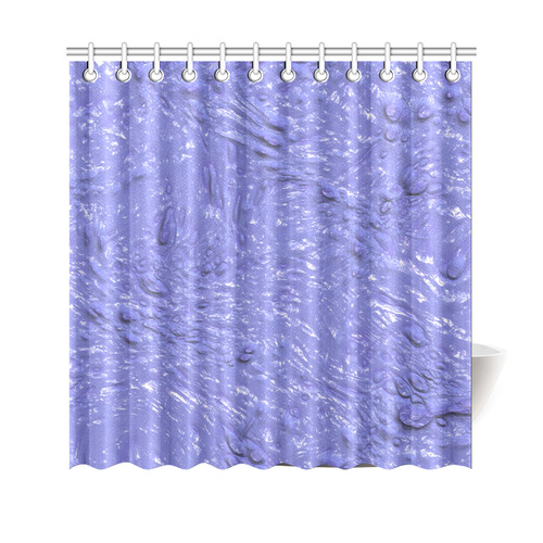 thick wet paint H by FeelGood Shower Curtain 69"x70"