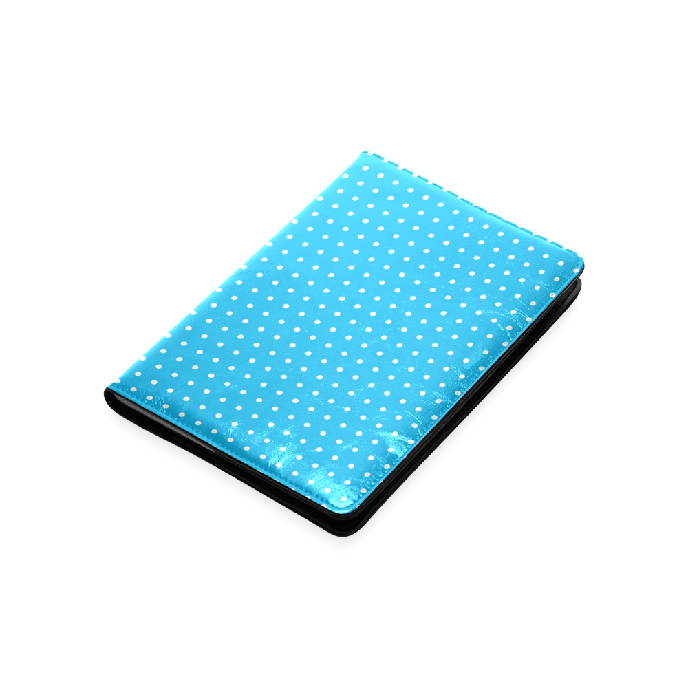 Polka Dot Pin SkyBlue - Jera Nour Custom NoteBook A5