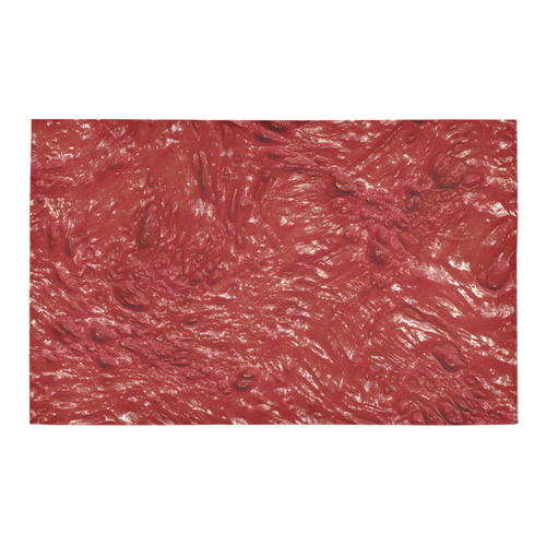 thick wet paint E by FeelGood Bath Rug 20''x 32''