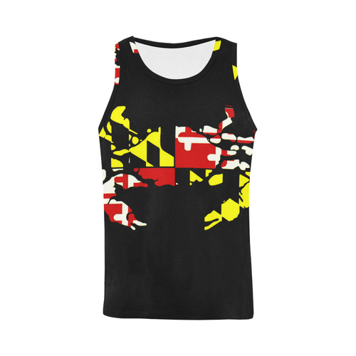MDCRB All Over Print Tank Top for Men (Model T43) | ID: D1605284