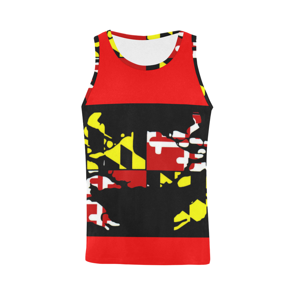 RBLKCRB All Over Print Tank Top for Men (Model T43) | ID: D1605294