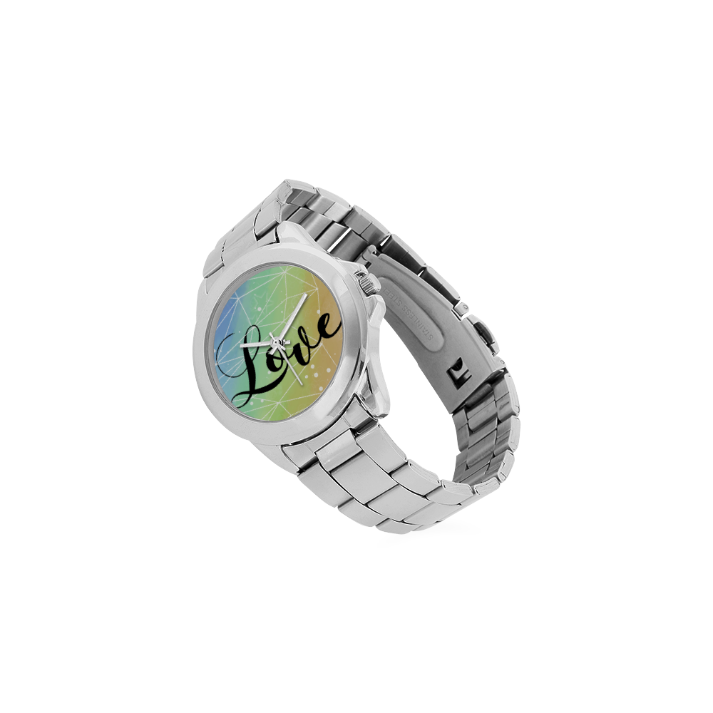 Universal Love Unisex Stainless Steel Watch(Model 103)