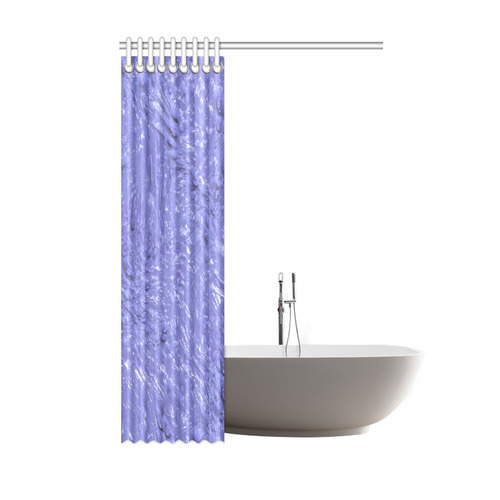 thick wet paint H by FeelGood Shower Curtain 48"x72"
