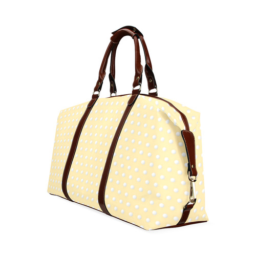 Polka Dot Pin Pastel Orange - Jera Nour Classic Travel Bag (Model 1643) Remake