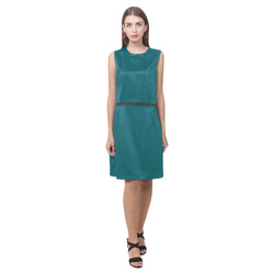 Shaded Spruce Eos Women's Sleeveless Dress (Model D01)