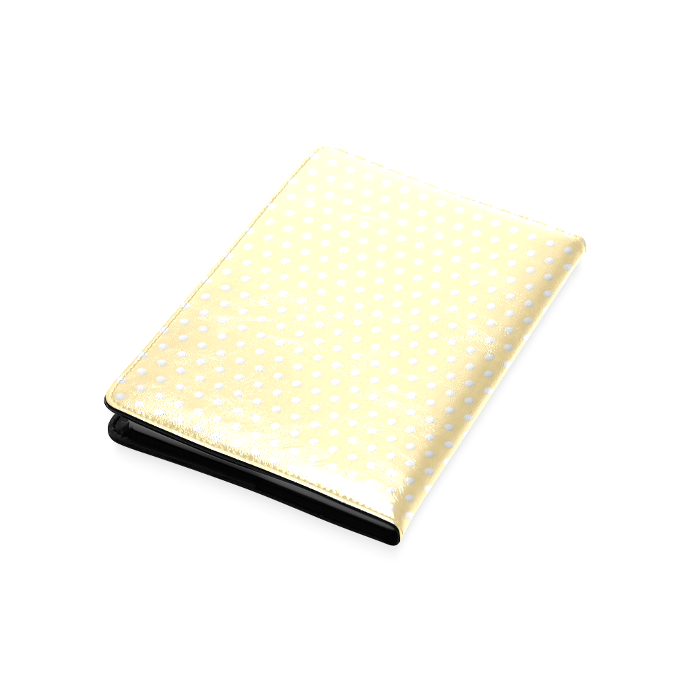 Polka Dot Pin Pastel Orange - Jera Nour Custom NoteBook A5