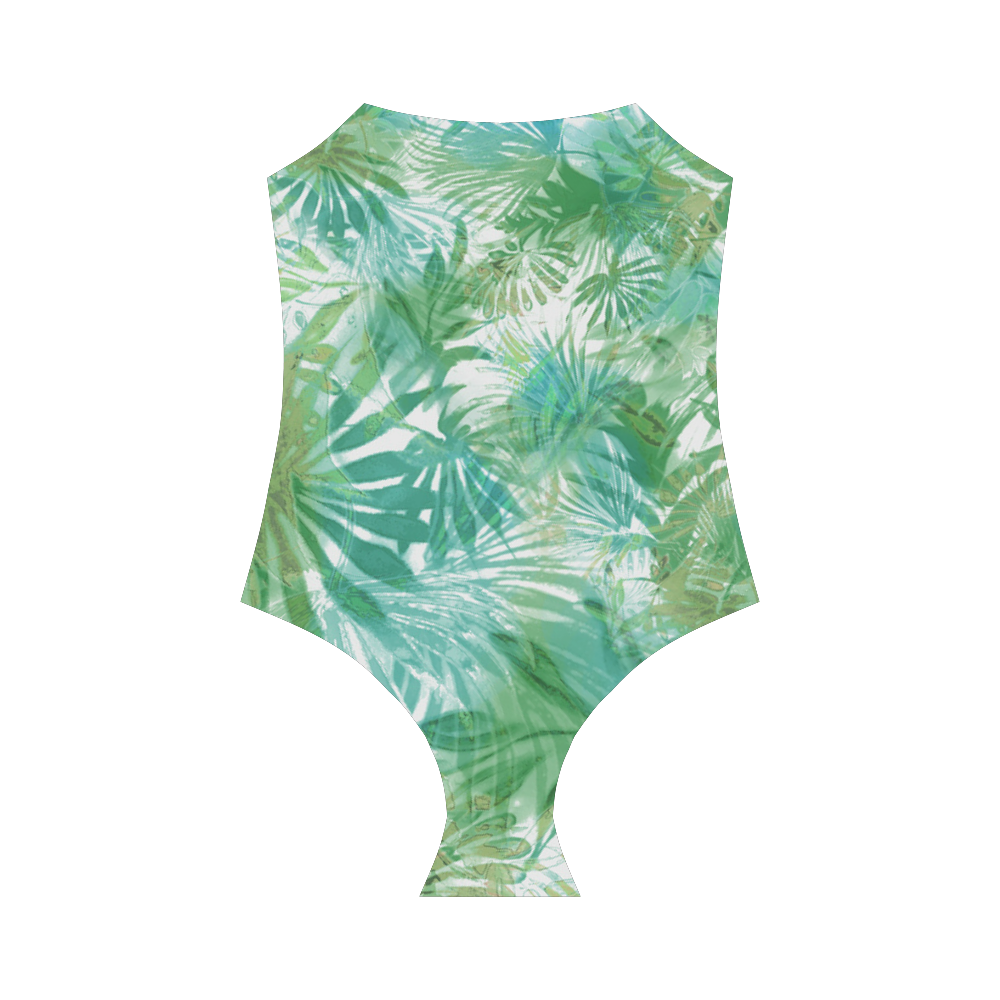 tropical3 Strap Swimsuit ( Model S05)