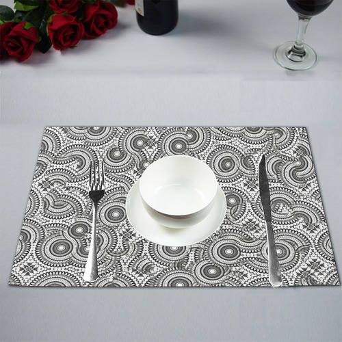 broken Pattern F by FeelGood Placemat 12’’ x 18’’ (Set of 6)