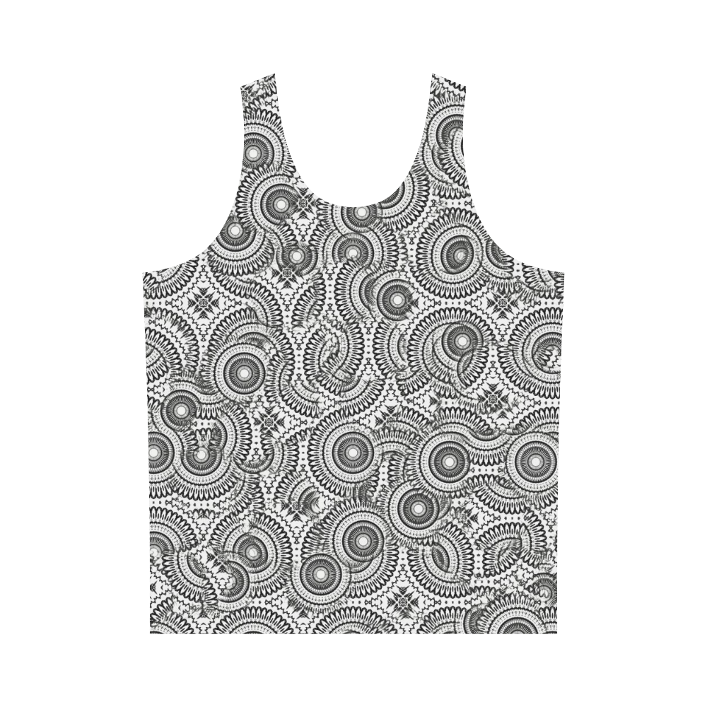broken Pattern F by FeelGood All Over Print Tank Top for Men (Model T43)