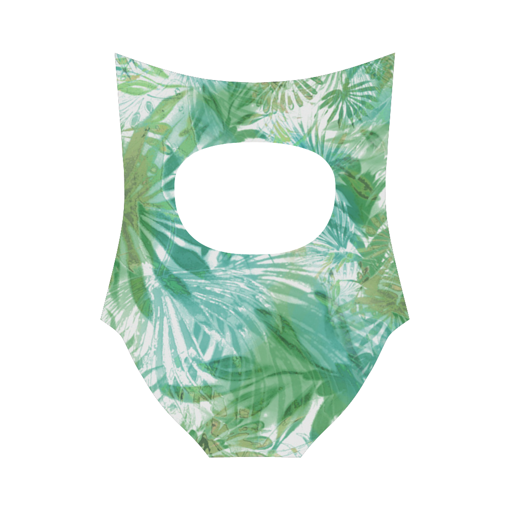 tropical3 Strap Swimsuit ( Model S05)