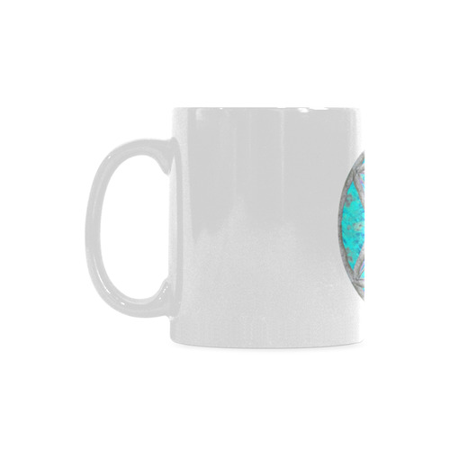 protection in blue harmony White Mug(11OZ)