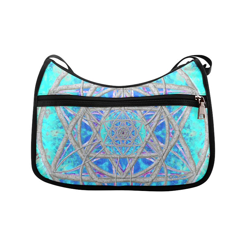 protection in blue harmony Crossbody Bags (Model 1616)