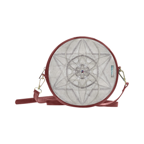 protection through fundamental mineral energy Round Sling Bag (Model 1647)