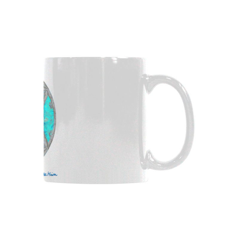 protection in blue harmony White Mug(11OZ)