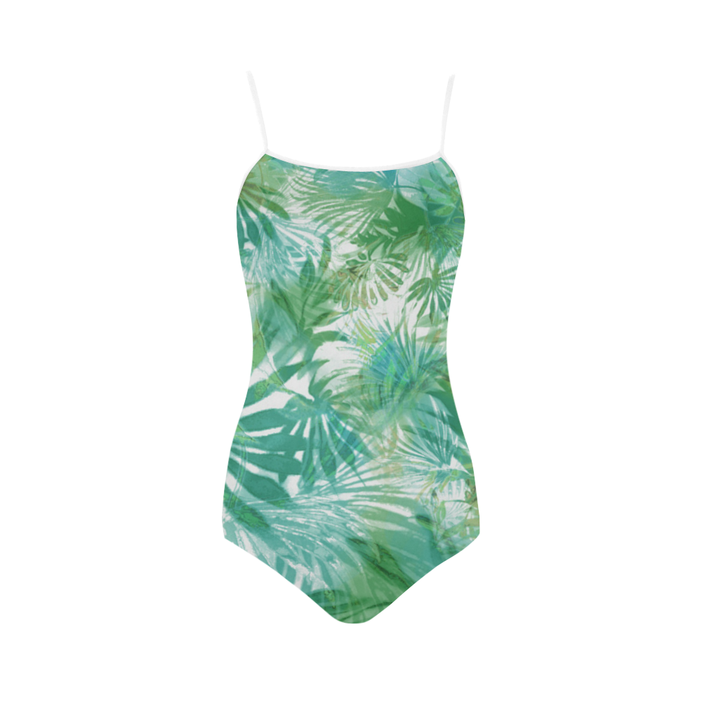 tropical3 Strap Swimsuit ( Model S05)