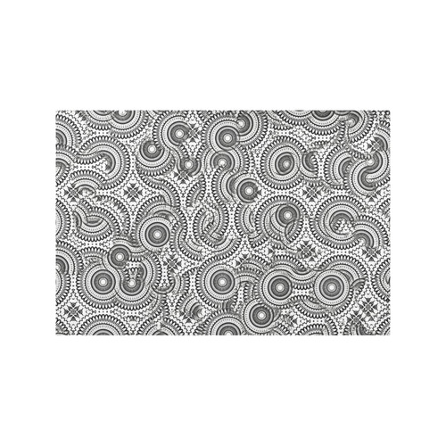 broken Pattern F by FeelGood Placemat 12’’ x 18’’ (Set of 4)