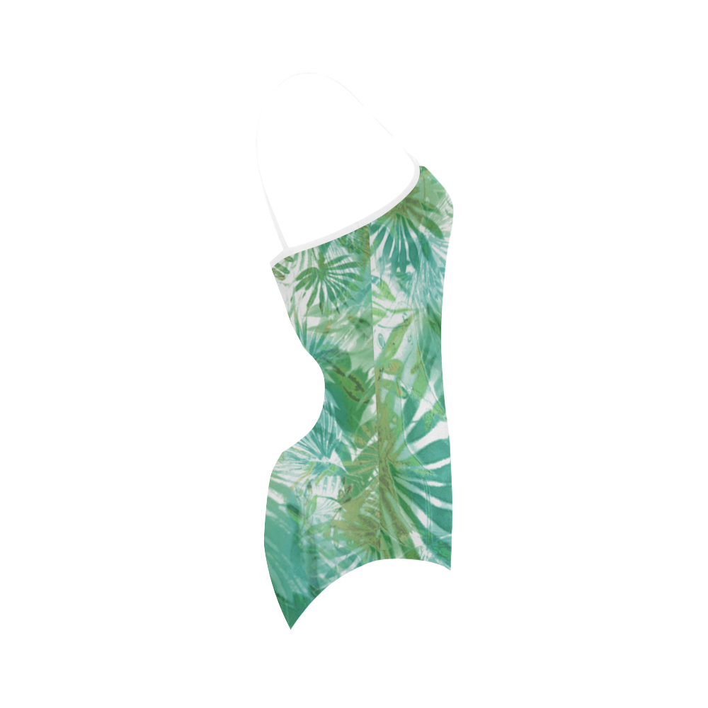 tropical3 Strap Swimsuit ( Model S05)