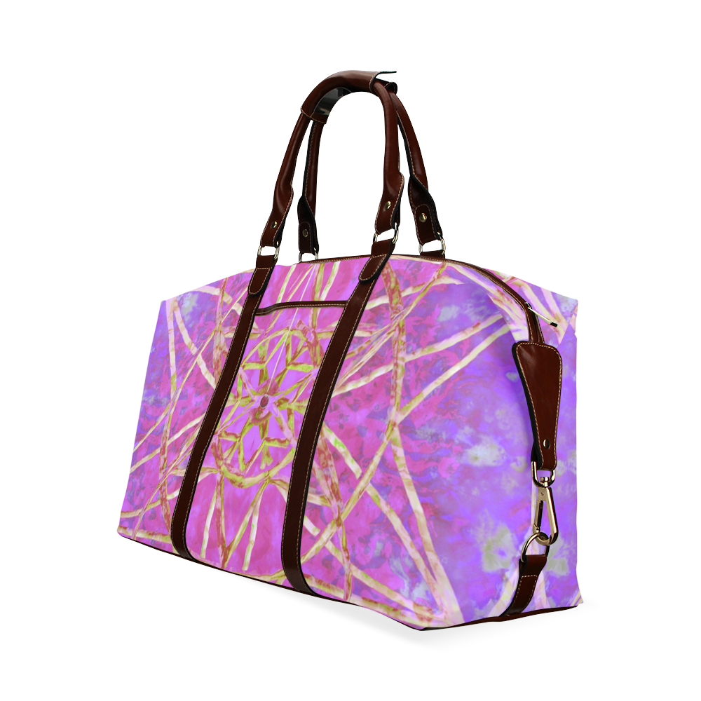 protection in purple colors Classic Travel Bag (Model 1643) Remake