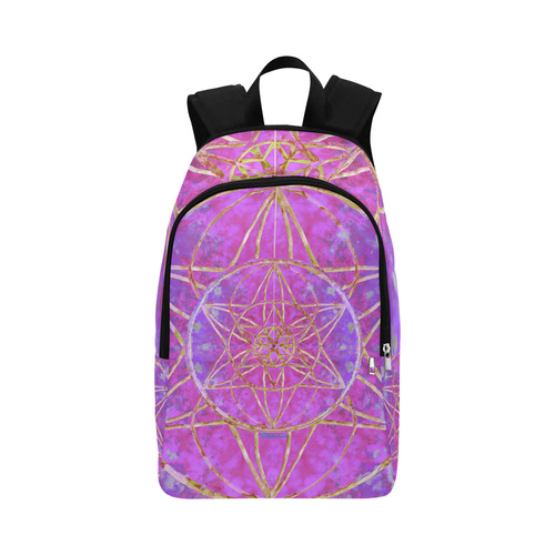 protection in purple colors Fabric Backpack for Adult (Model 1659)