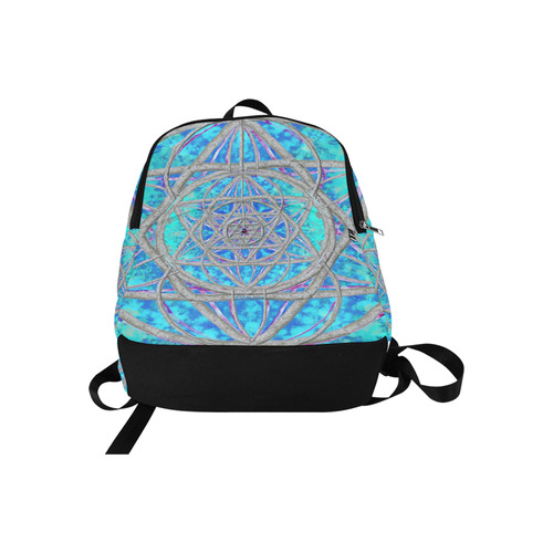 protection in blue harmony Fabric Backpack for Adult (Model 1659)