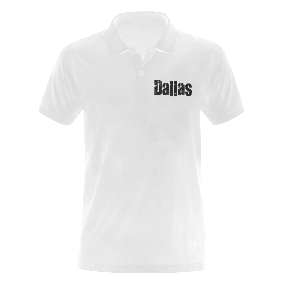 Dallas by Artdream Men's Polo Shirt (Model T24)